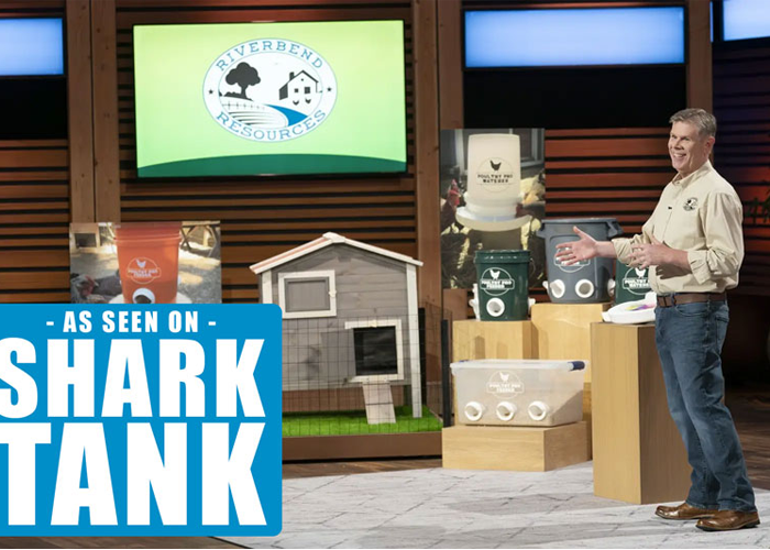 Shark Tank chicken feeders
